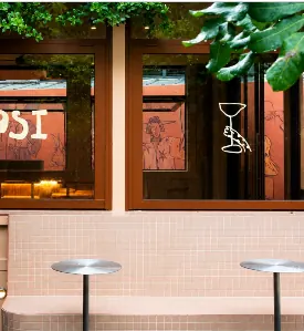 Rosi — Window & fascia signage by Sykes Signs